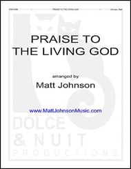 Praise to the Living God SATB choral sheet music cover Thumbnail